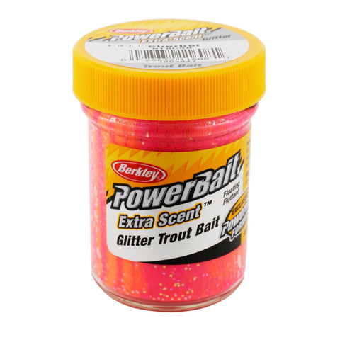 PowerBait Glitter Trout Dough Bait - Sherbet