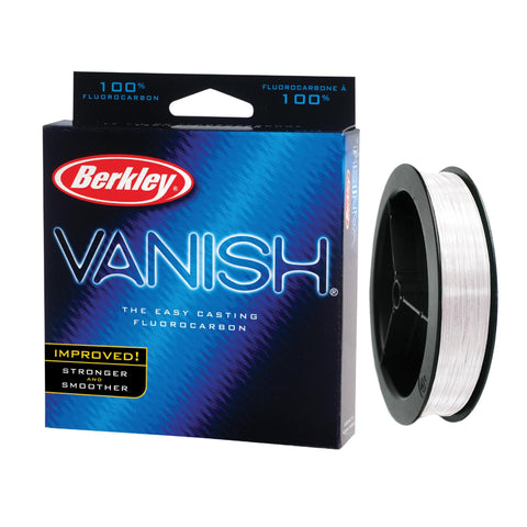 Vanish Leader Material Line Sppol - 20 Yards, 0.029" Diameter, 50 lb Breaking Strength, Clear