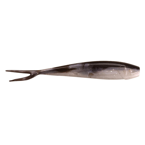 Gulp! Minnow Soft Bait - 4" Length, Black Shad, Per 8