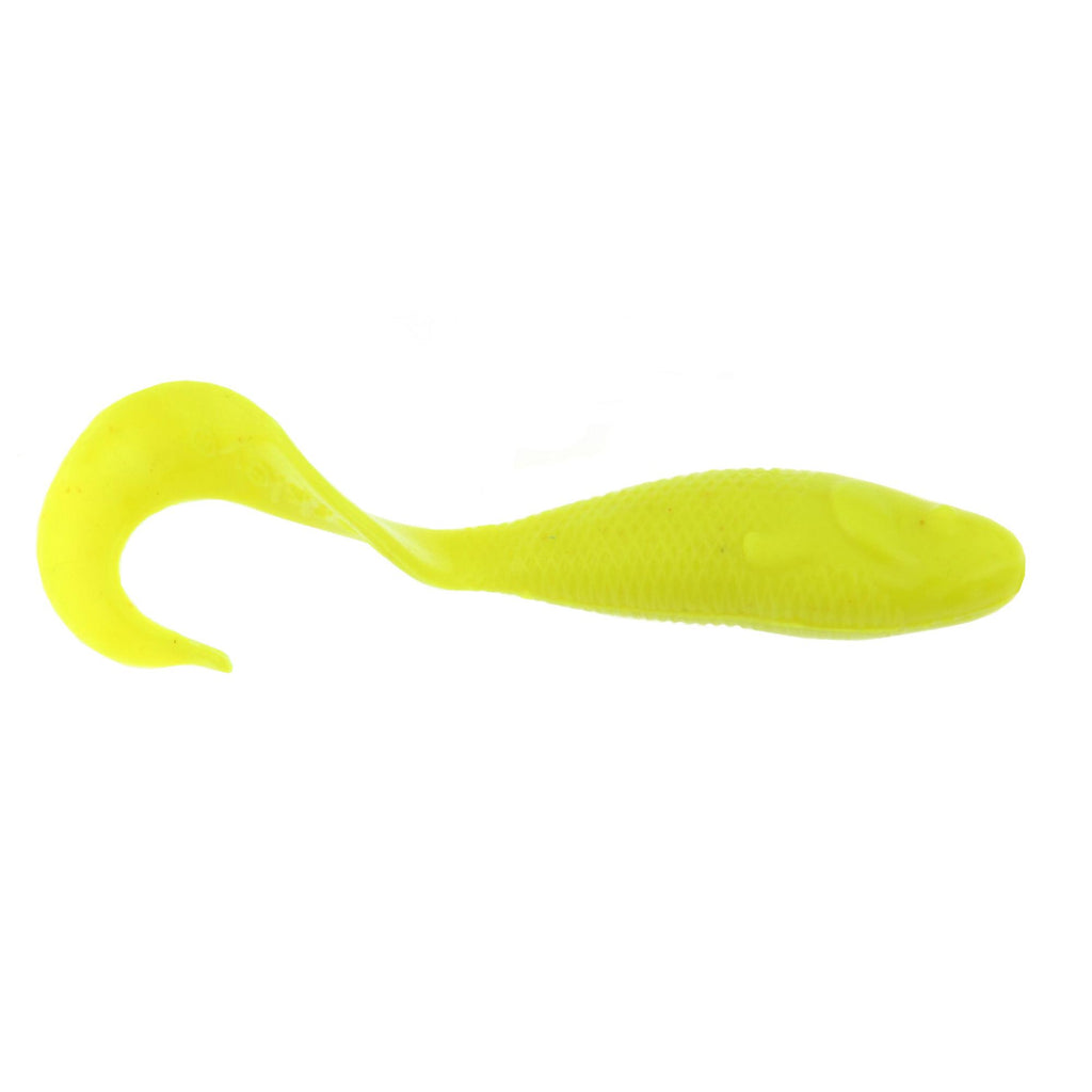 Gulp! Swimming Mullet Soft Bait - 3" Length, Chartreuse, Per 11