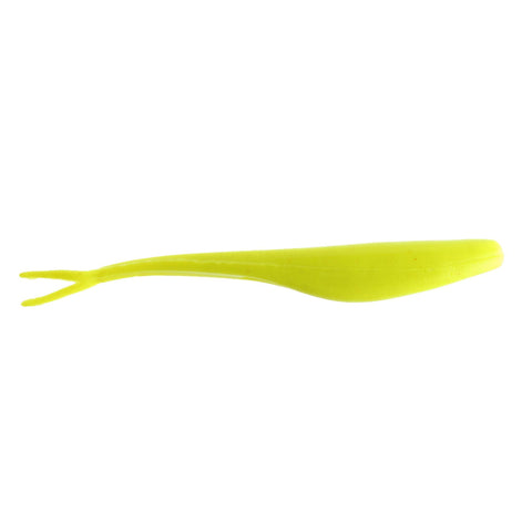 Gulp! Saltwater Jerk Shad Soft Bait - 5" Length, Chartreuse, Per 5