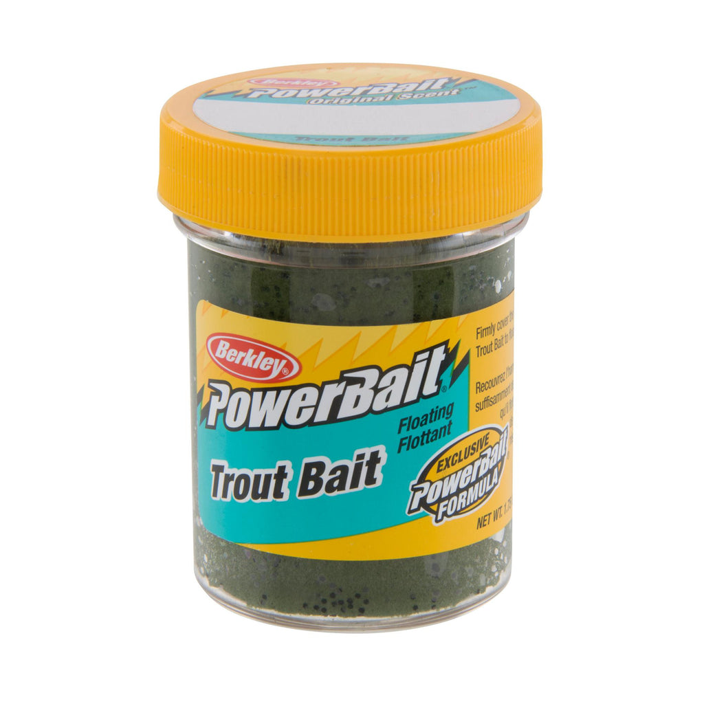 PowerBait Trout Dough Bait - Green Pumpkin Scent-Flavor