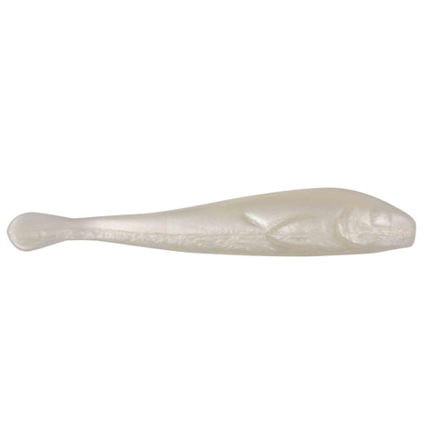 Gulp! Mud Minnow-Croaker Soft Bait - 4" Length, Pearl White, per 8