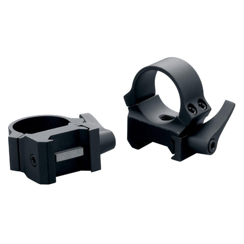 QRW 30mm Rings - Low, Matte Black