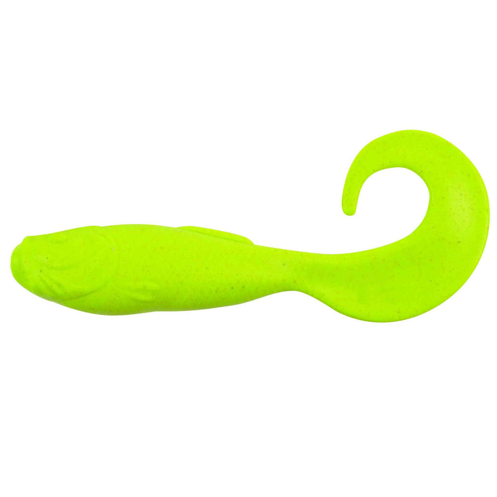 Gulp! Swimming Mullet Soft Bait - 6" Length, Chartreuse, Per 3