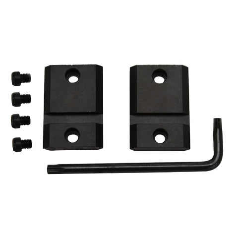 Quick Release Weaver-Style 2 Piece Base - A-Bolt Matte Black