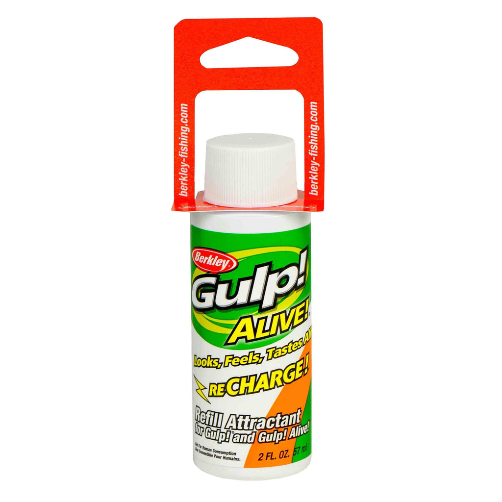 Gulp! Alive Recharge Liquid Attractant - Natural Scent-Flavor, 2  oz Bottle