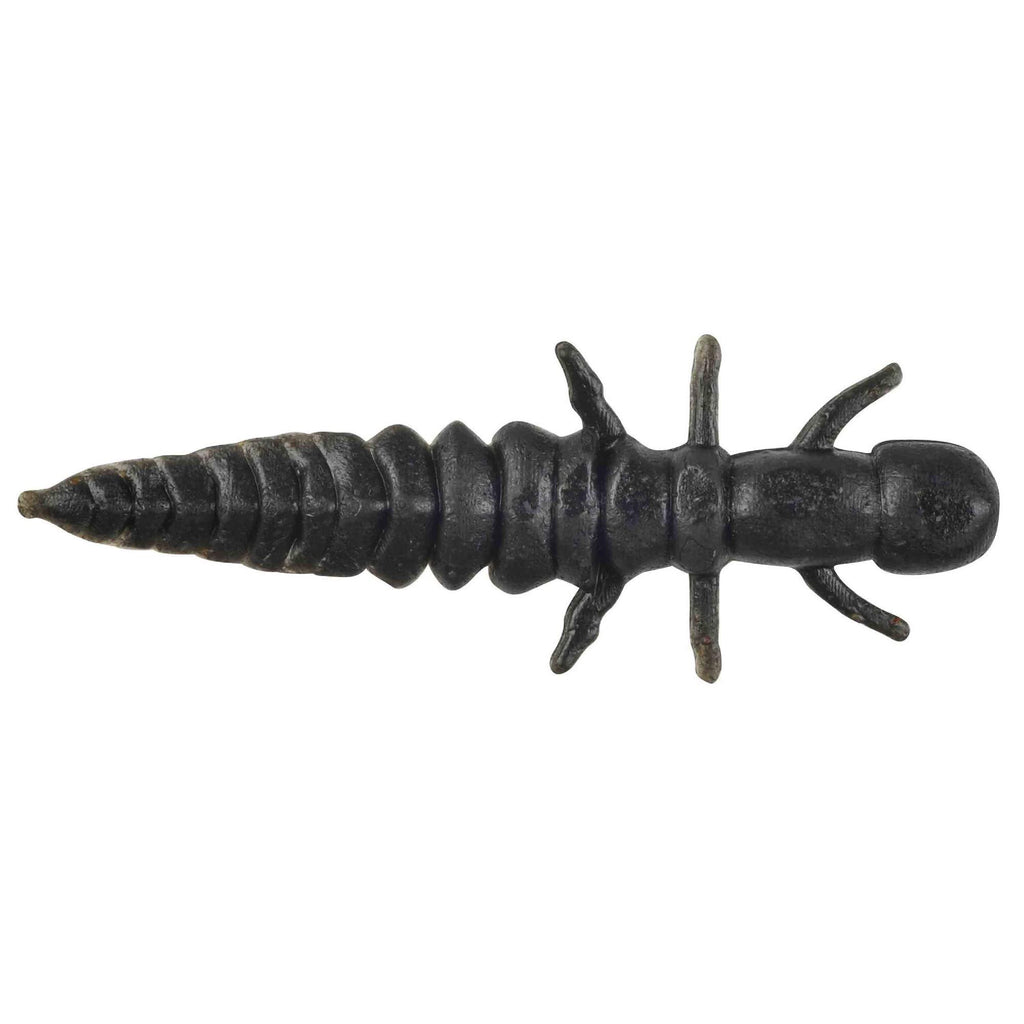 Gulp! Alive! Hellgramite Soft Bait - 1 1-2" Length, Black