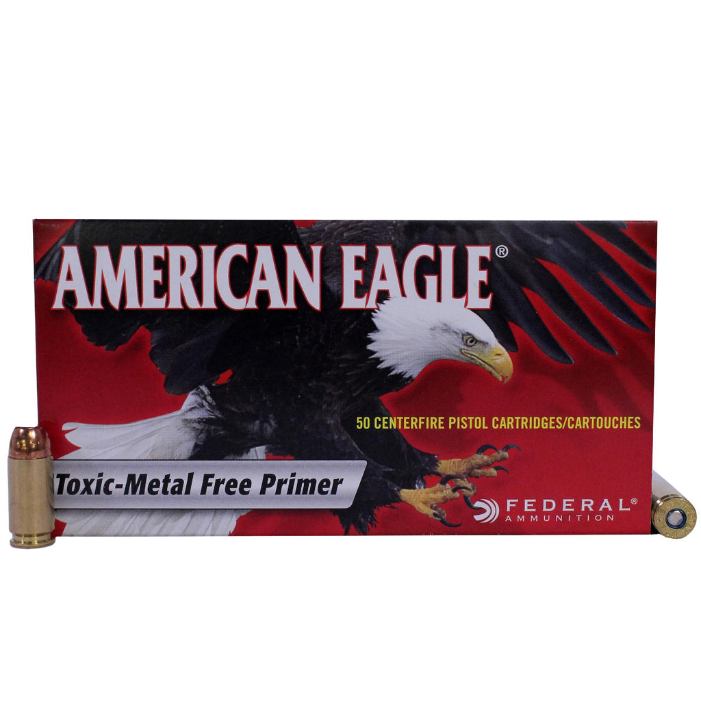 40 Smith & Wesson - American Eagle, 180 Grains, Total Metal Jacket, Per 50