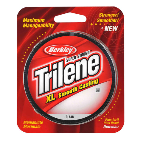 Trilene XL Monofilament Line Spool - 330 Yards, 0.008" Diameter, 4 lb Breaking Strength, Clear