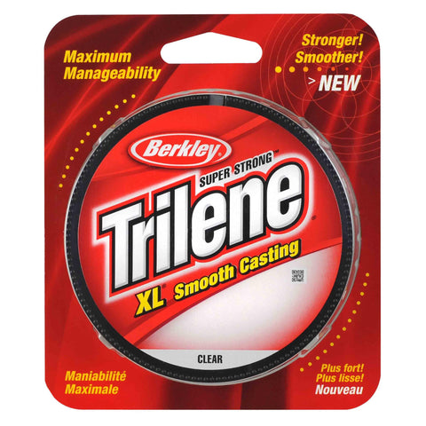 Trilene XL Monofilament Line Spool - 330 Yards, 0.009" Diameter, 6 lb Breaking Strength, Clear