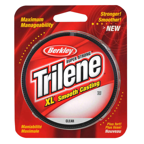 Trilene XL Monofilament Line Spool - 330 Yards, 0.010" Diameter, 8 lb Breaking Strength, Clear