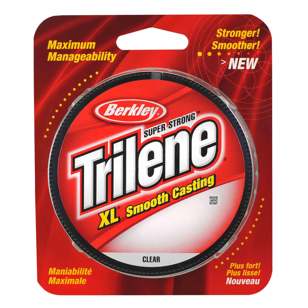 Trilene XL Monofilament Line Spool - 300 Yards, 0.011" Diameter, 10 lb Breaking Strength, Clear