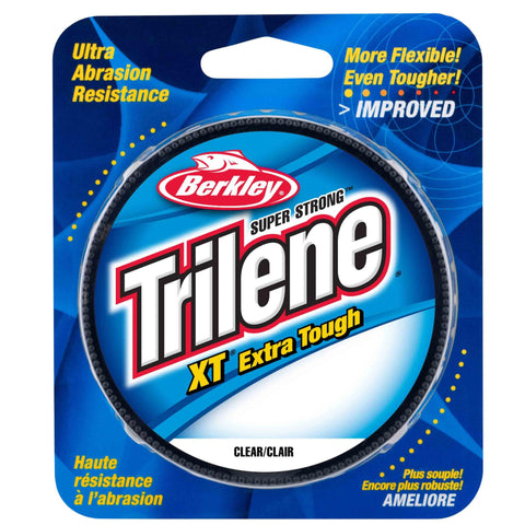 Trilene XT  Monofilament Line Spool - 330 Yards, 0.012" Diameter, 8 lb Breaking Strength, Clear