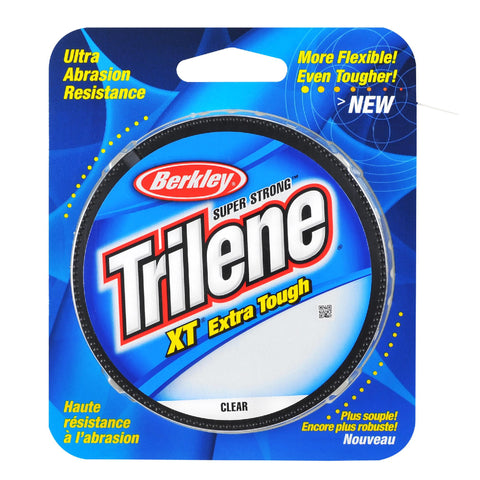 Trilene XT  Monofilament Line Spool - 300 Yards, 0.016" Diameter, 14 lb Breaking Strength, Clear