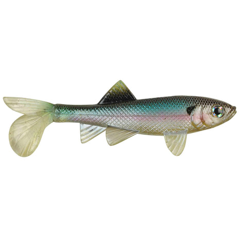 Havoc Sick Fish Soft Bait - 4" Length, Ghost Minnow, Per 2