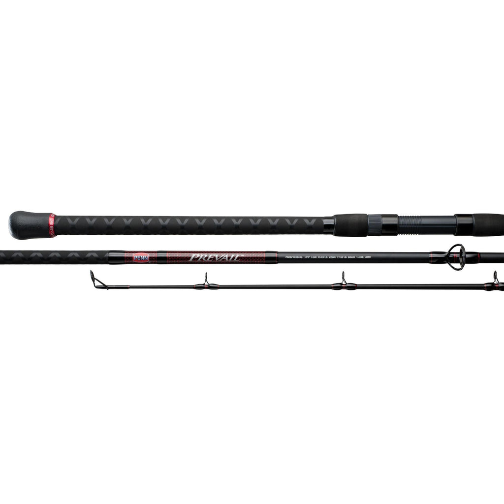 Prevail Surf Casting Rod - 11' Length, 2 Piece Rod, 15-30 lb Line Rate, Medium-Heavy Power, Fast Action