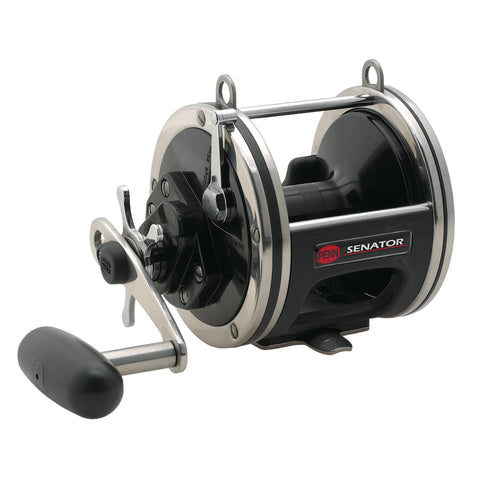 Senator Star Drag Conventional Reel - 115, 2.5:1 Gear Ratio, 23" Retrieve Rate, 24 lb Max Drag, 2 Bearings, Right Hand