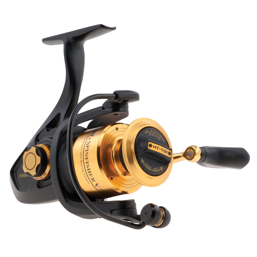 Spinfisher V Spinning Reel - 3500, 6.2:1 Gear Ratio, 30" Line Retrieve Rate, 20 lb Max Drag, Ambidextrous