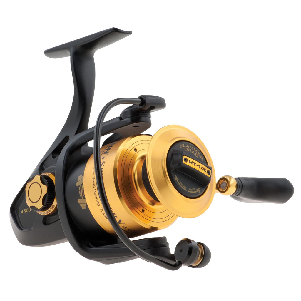 Spinfisher V Spinning Reel - 4500, 6.2:1 Gear Ratio, 34" Line Retrieve, 25 lb Max Drag, Ambidextrous