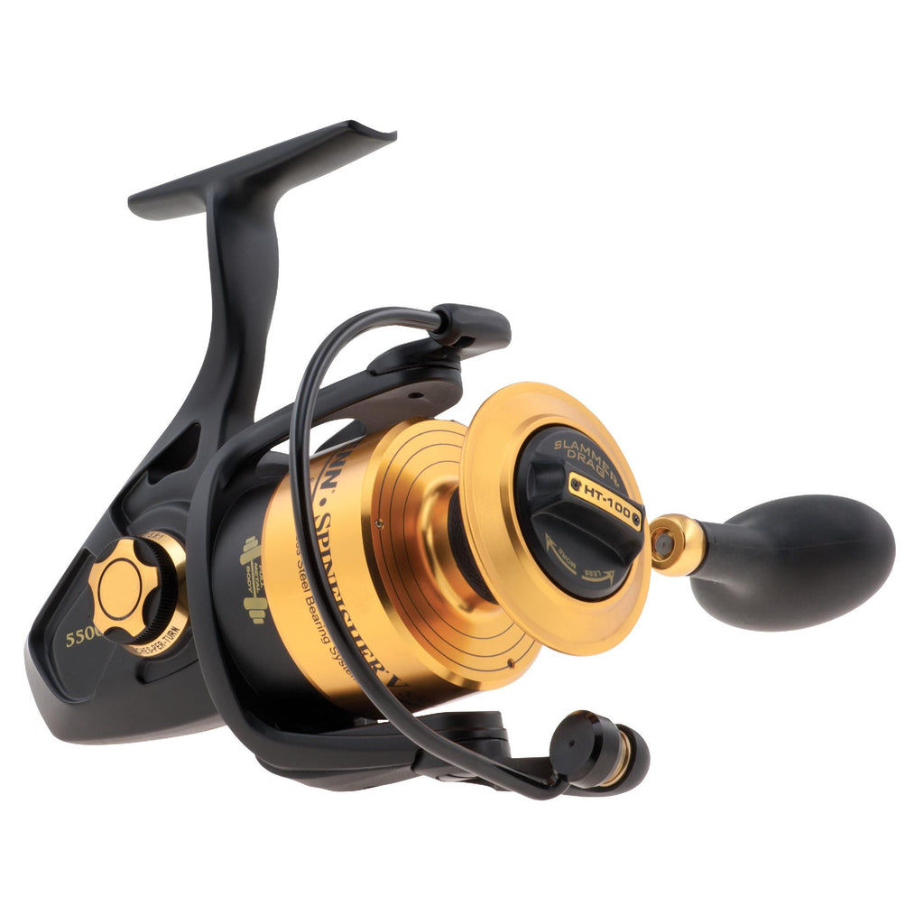 Spinfisher V Spinning Reel - 5500, 5.6:1 Gear Ratio, 35" Line Retrieve, 30 lb Max Drag, Ambidextrous