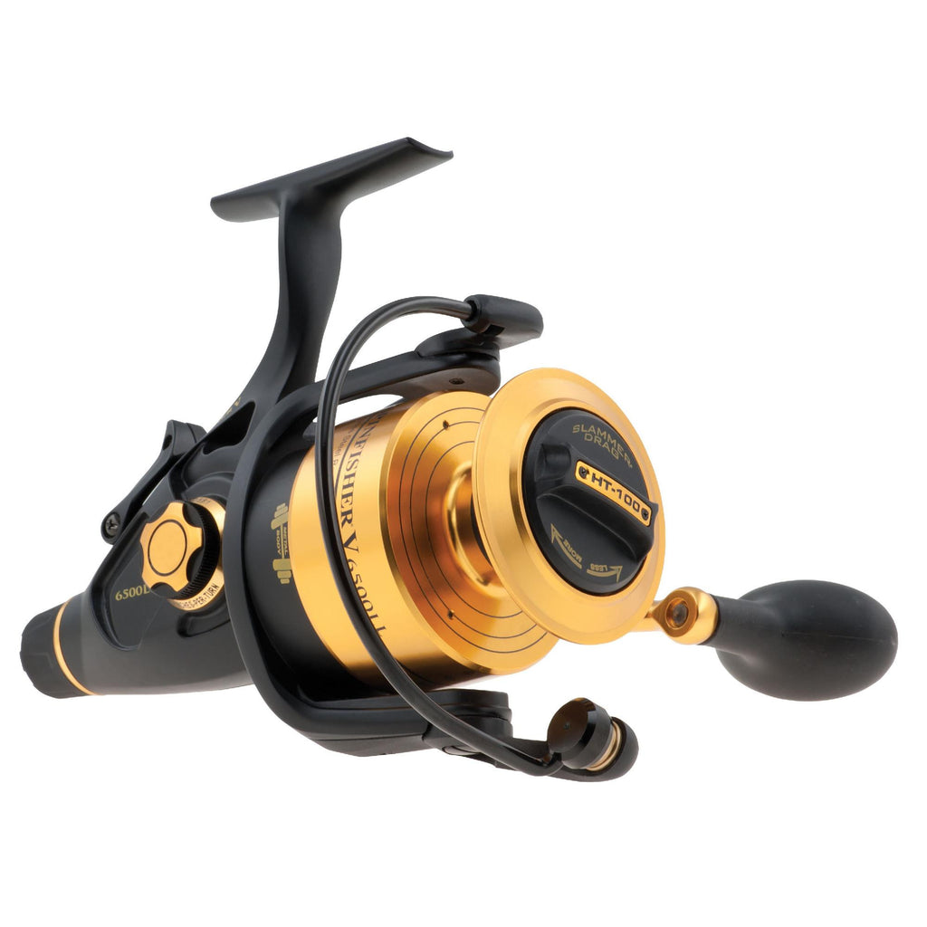 Spinfisher V Spinning Reel - 6500LL, 5.6:1 Gear Ratio, 39" Kine Retrieve, 30 lb Max Drag, Ambidextrous