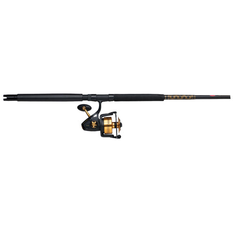 Spinfisher V Spinning Combo - 8500, 4.7:1 Gear Ratio, 7' 1pc Rod, 20-40 lb Line Rate, Heavy Power, Fast Action