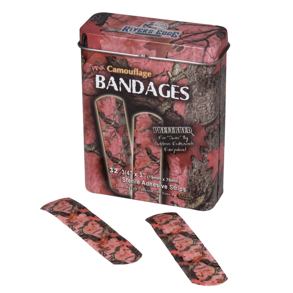 32 Piece Bandages - Pink Camo