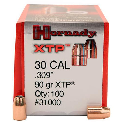 30 Caliber Bullets - 90 Gr XTP (Per 100)