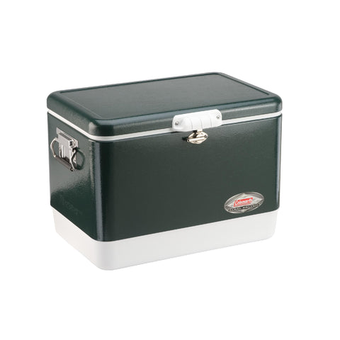 Cooler - - Steel Belted Green, 54 Quart