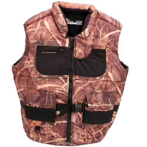 Hunting Vest Adult, Camo - XX-Large