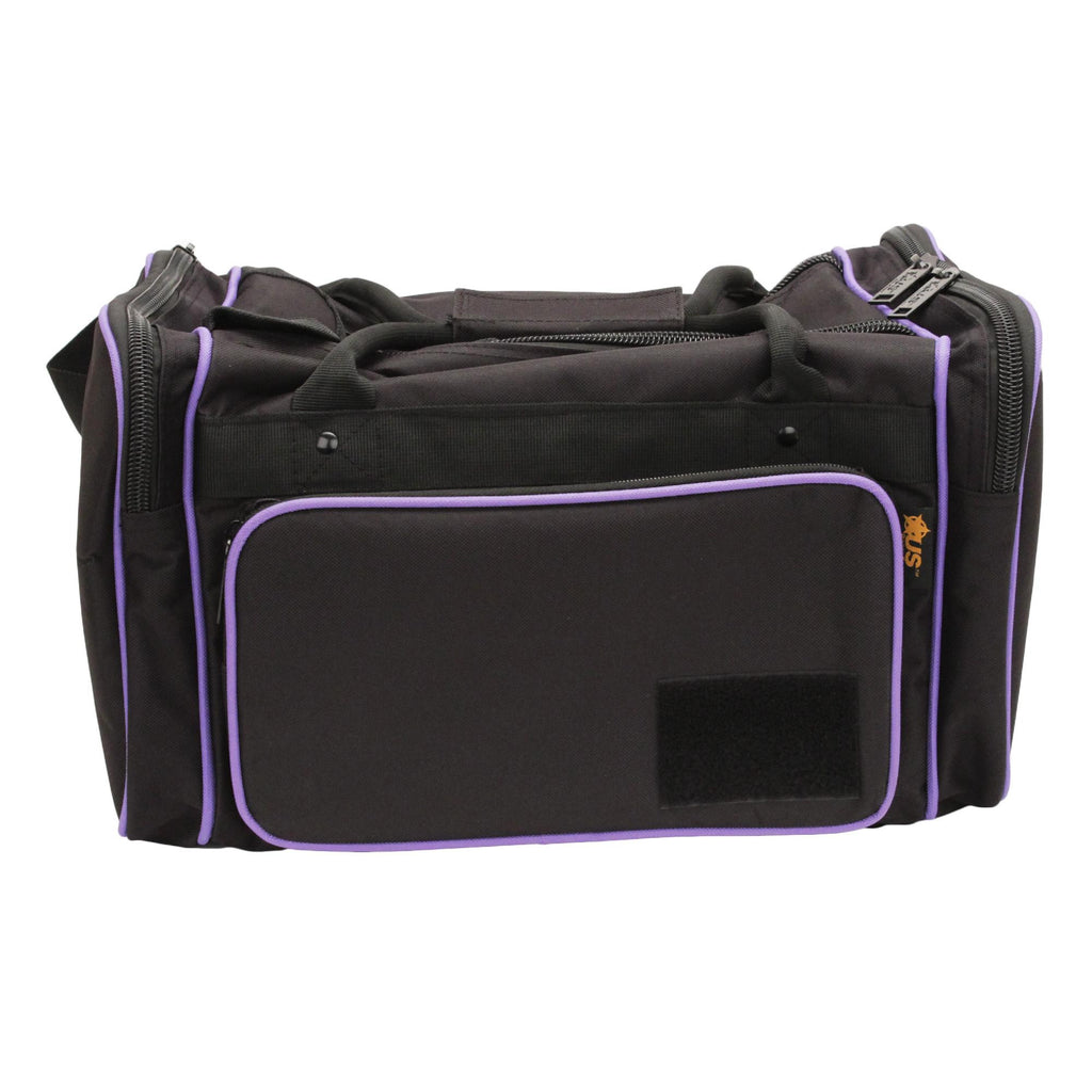 Range Bag - Medium, Black & Purple