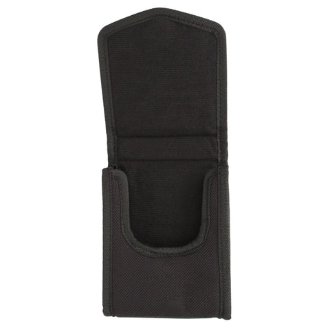 Black Nylon Vertical Phone Holster w-Belt Loop-Clip - Sub Compact 380