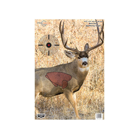 Pregame Targets - Mule Deer, 16.5" x 24" (Per 3)