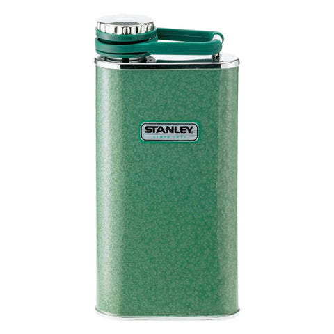 Classic Flask 8 oz - Hammertone Green