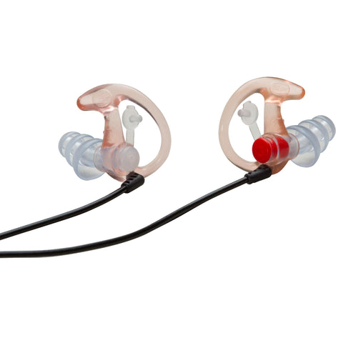 EP4 Sonic Defender Earplugs, Clear - Large, 1 Pair