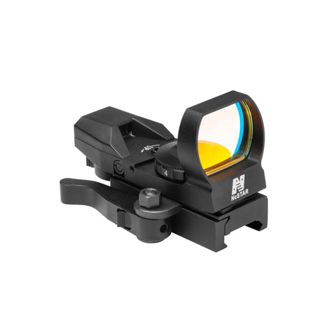 Green Reflex Sight - 4 Reticles, QR Mount, Black, Green