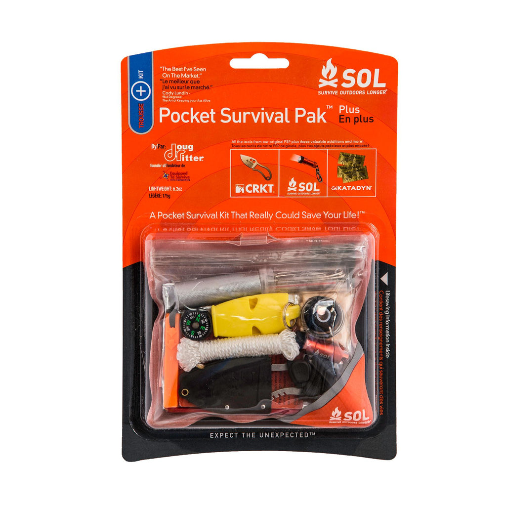 SOL Series - Pocket Survival Pak Plus