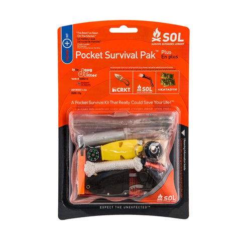 SOL Series - Pocket Survival Pak Plus