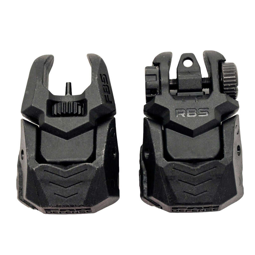 Front and Rear Polymer Flip-up Sights