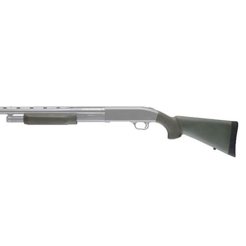 Mossberg 500 20 Gauge OverMolded Stock with Forend - Olive Drab Green