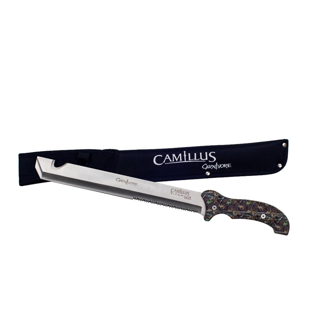 Camillus 18" Titanium Bonded Carnivore Machete