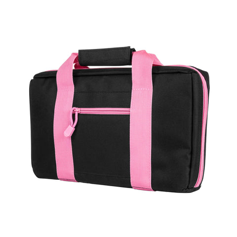 Discreet Pistol Case - Black-Pink Trim