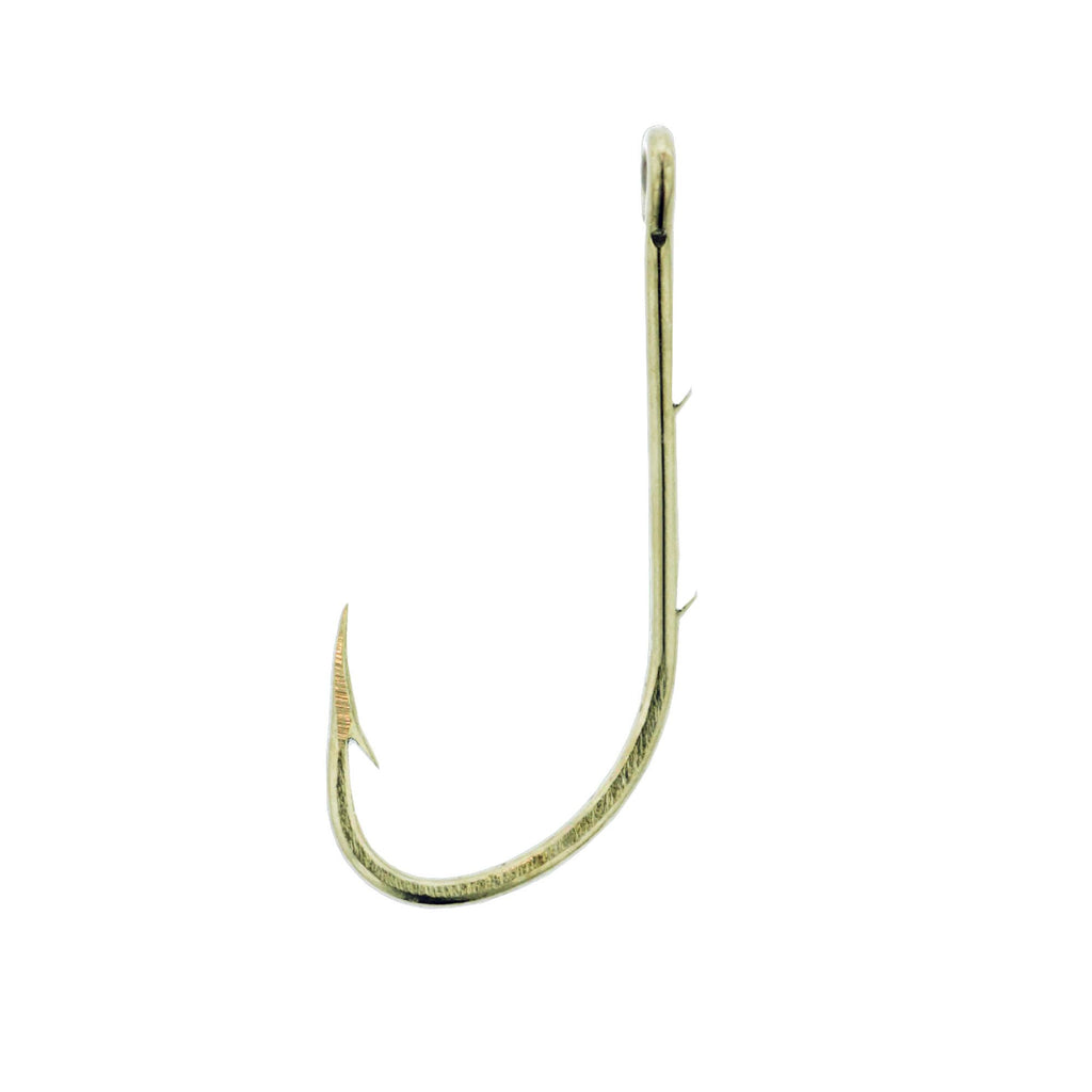 Baitholder 2 Slices Offset Hook, Bronze - Size 10 (Per 10)