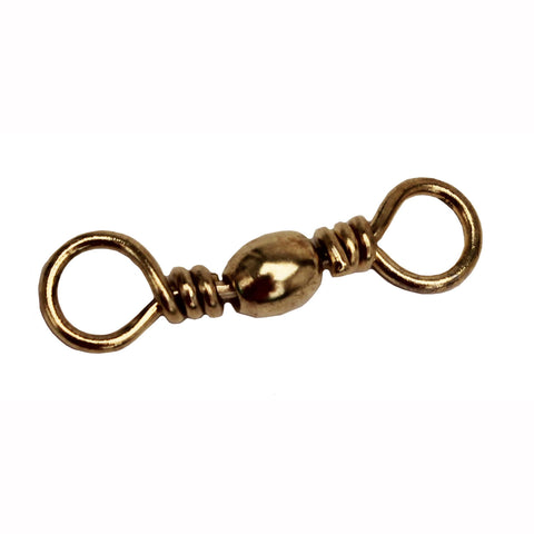 Brass Barrel Swivel - Size 12 (Per 12)