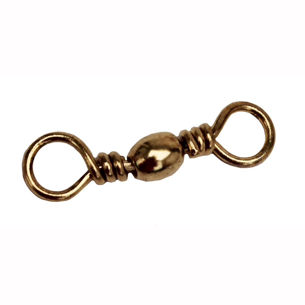 Brass Barrel Swivel - Size 5 (Per 12)