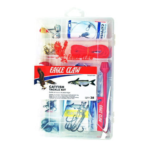 Catfish Tackle Kit, 38 Pieces