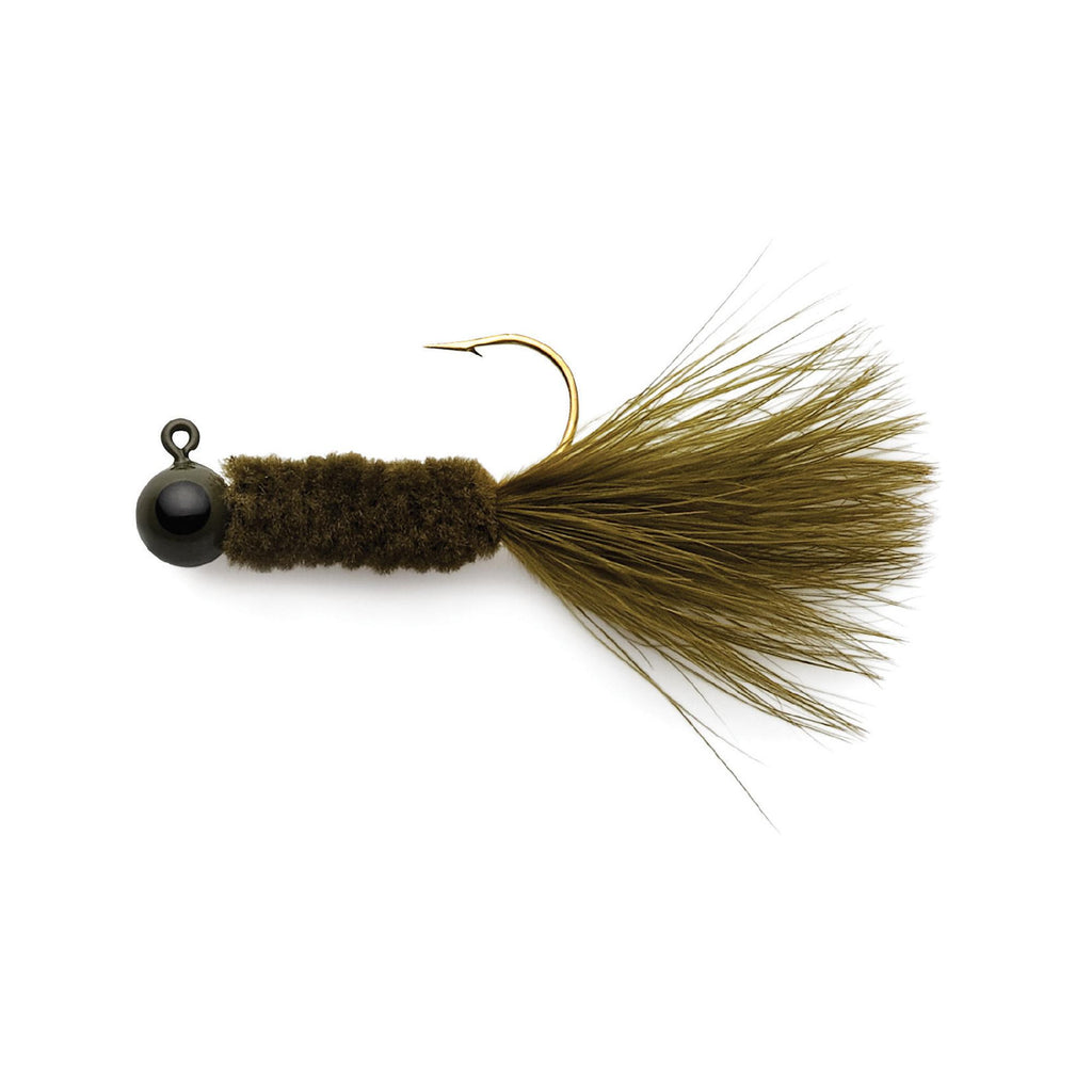 Crappie Jigs - Olive