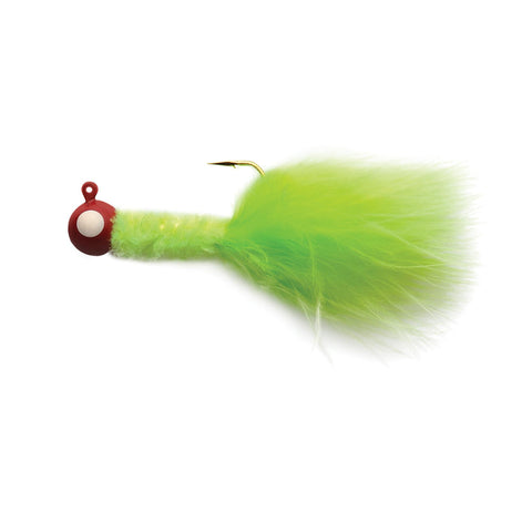 Crappie Jig 1-16 oz - Red-Chartreuse