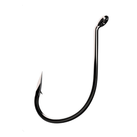 Trokar Drop Shot Hook, Platinum Black - Size 1 (Per 7)